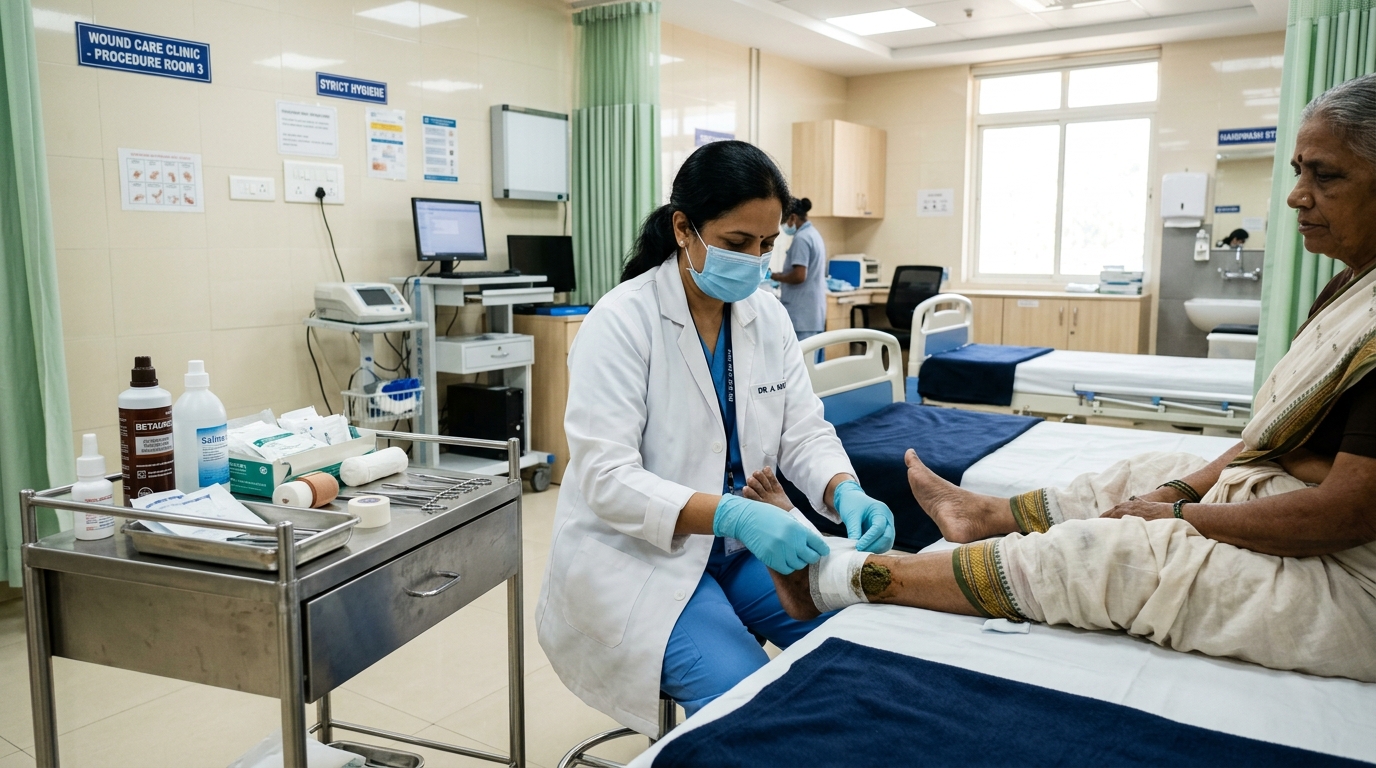 Diabetic Foot Ulcer & Chronic Wound Healing: Preventing Limb Amputation Naturally